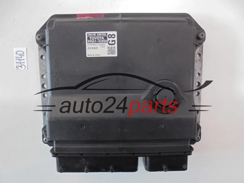 KOMPUTER STEROWNIK SILNIKA TOYOTA RAV4 DENSO 275900-0341, 2759000341, 89661-42850, 8966142850