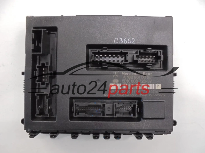 CENTRALKA MODUL STEROWNIK KOMFORTU BSI MERCEDES W 245 HELLA 5DK 008 728-37, 5DK00872837, A 169 901 00 00, A1699010000