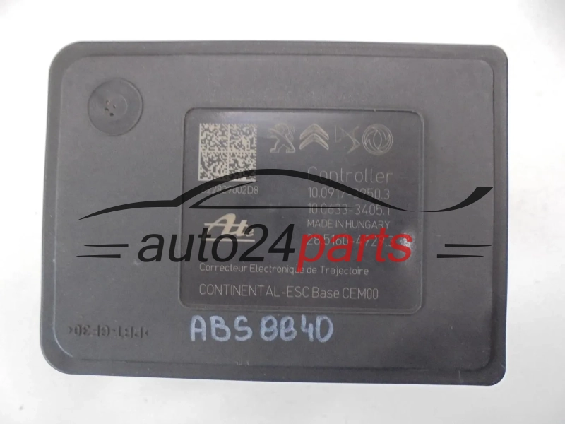 POMPA ABS I STEROWNIK OPEL CORSA F 9846124480 10.0917-3950.3 10091739503