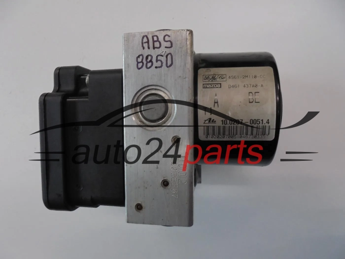 ABS POMPA I STEROWNIK FORD FUSION FoMoCo 4S61-2M110-CC, 4S612M110CC, D461 437A0-A, ATE 10.0207-0051.4, 10020700514, 10.0970-0132.3, 10097001323