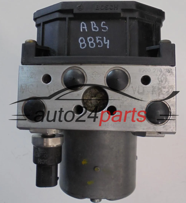 ABS POMPA I STEROWNIK RENAULT BOSCH 0 265 225 259, 0265225259, 8200 270 251, 8200270251, 0 265 950 117, 0265950117
