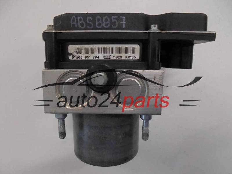ABS POMPA I STEROWNIK OPEL MERIVA BOSCH 0 265 238 098, 0265238098, 13375034, 0265951794, AD9