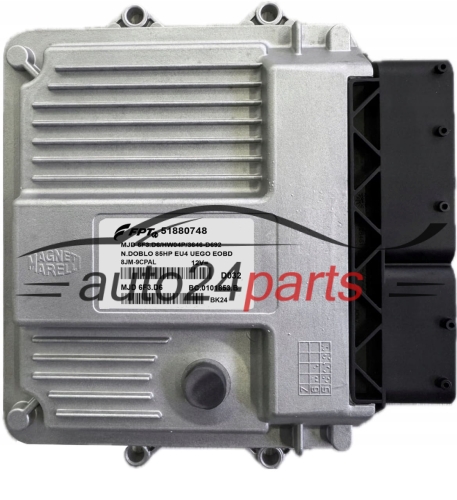 Calculateur Moteur FIAT DOBLO II 1.3 M-JET 51880748 MJD6F3D6