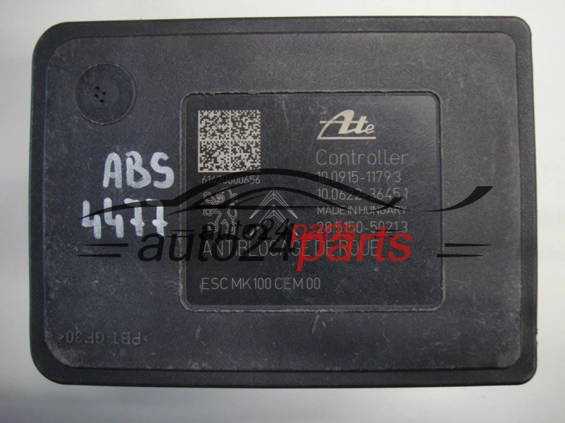 ABS POMPA I STEROWNIK CITROEN PEUGEOT 9806891780, 10.0220-0377.4, 10022003774, 10.0915-1179.3, 10091511793 -