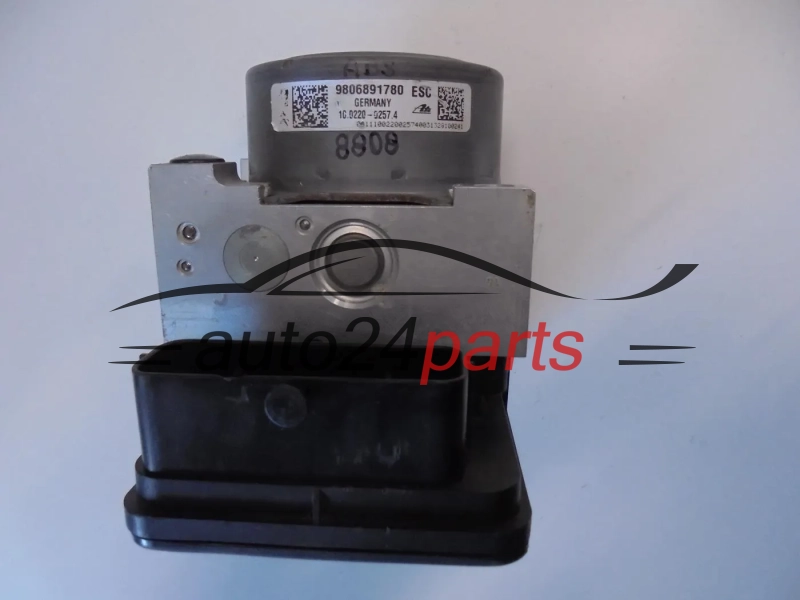 ABS POMPA I STEROWNIK CITROEN PEUGEOT 9806891780 10.0220-0377.4 10022003774 10.0915-1178.3 10091511783