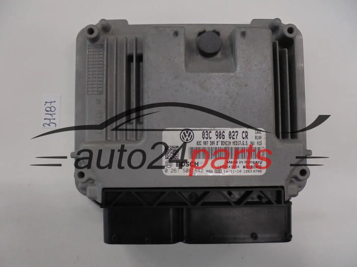 Motorsteuergerät VOLKSWAGEN 0261S06642 03C906027CR MED17.5.5