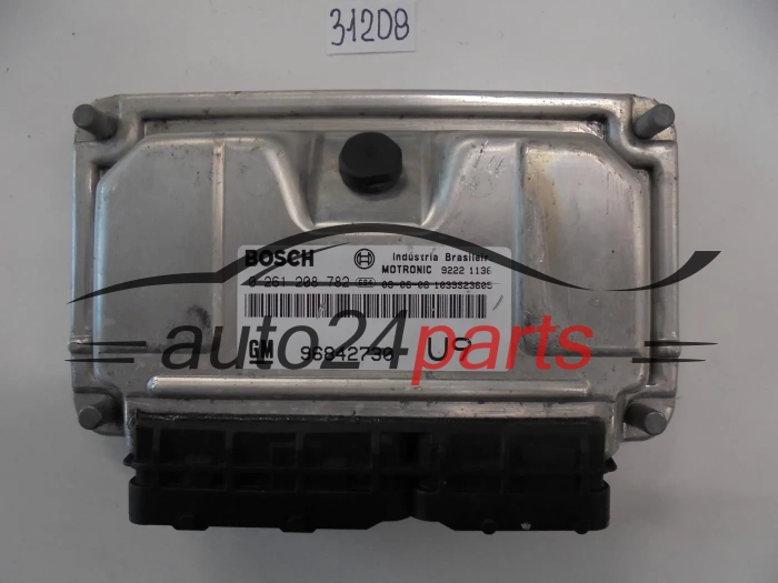 KOMPUTER STEROWNIK SILNIKA CHEVROLET CAPTIVA 2.4 BOSCH 0 261 208 782, 0261208782, GM 96842730 U9