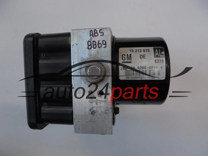 ABS POMPA I STEROWNIK OPEL ASTRA H ZAFIRA B GM 13 213 610 AL, 13213610, ATE 10.0206-0206.4, 10020602064, 10.0960-0548.3, 10096005483