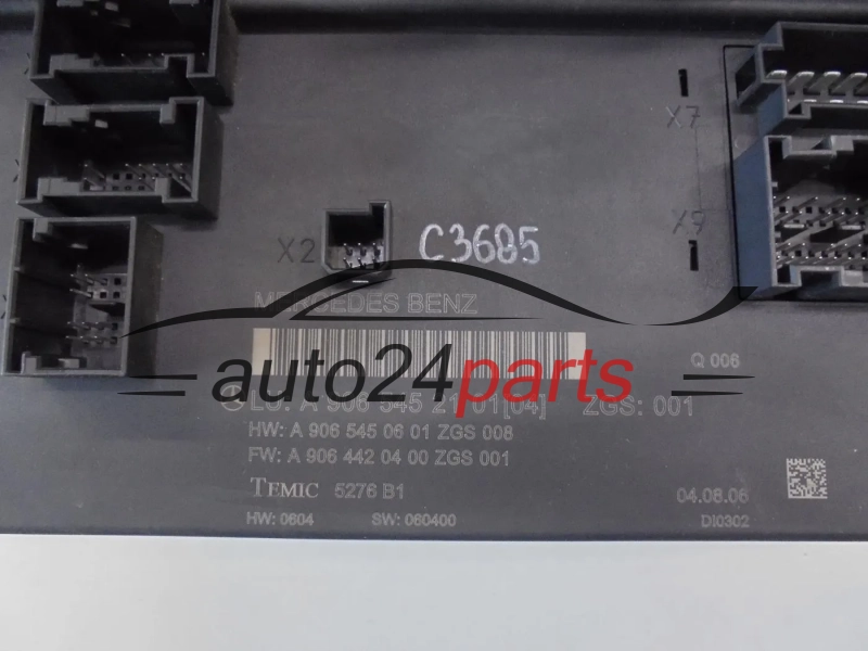 CENTRALKA MODUL MERCEDES BENZ A90654552101 -