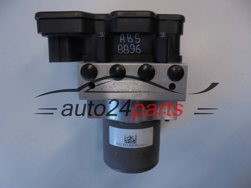 ABS POMPA I STEROWNIK AUDI BOSCH 0 265 244 293, 0265244293, 4G0614517AM, 4G0907379T, 0265956226