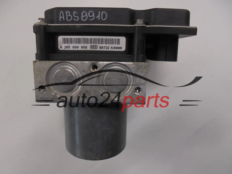 ABS POMPA I STEROWNIK AUDI A4 BOSCH 0 265 236 098, 0265236098, 8K0 614 517 BP, 8K0614517BP, 0 265 950 958, 0265950958, 8K0 907 379 AA, 8K0907379AA