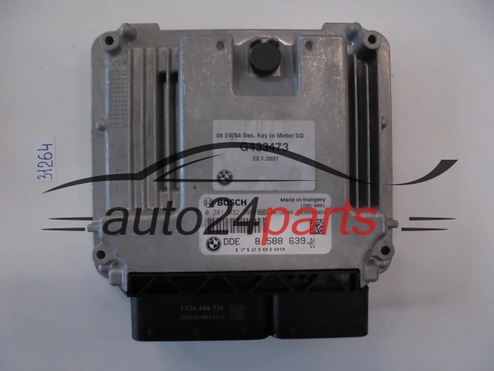 Centralita de motor BMW 0281032209 8588639