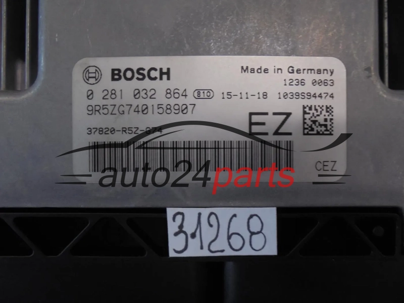 KOMPUTER STEROWNIK SILNIKA HONDA 0281032864 37820-R5Z-G74 37820R5ZG74