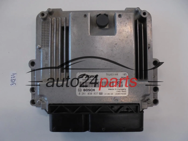 KOMPUTER STEROWNIK SILNIKA FIAT 0281030837 55263144