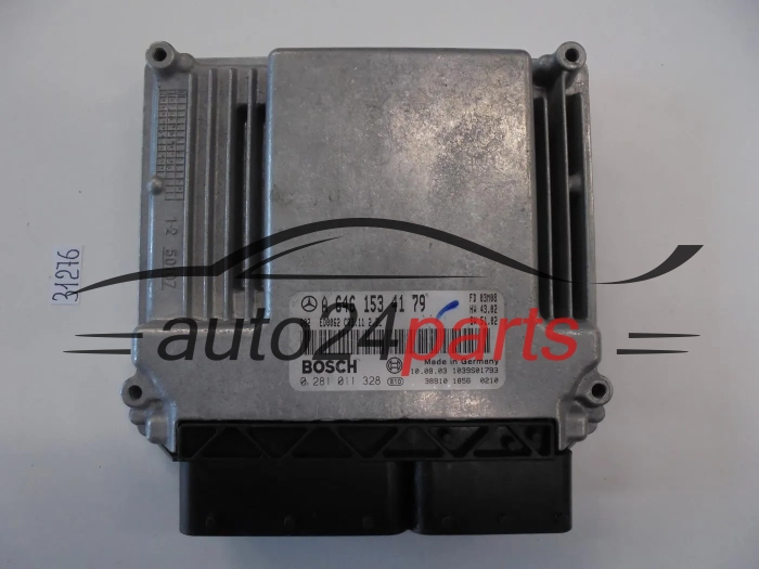 KOMPUTER STEROWNIK SILNIKA MERCEDES W211 BOSCH 0 281 011 328, 0281011328, A 646 153 41 79, A6461534179, CR3.11