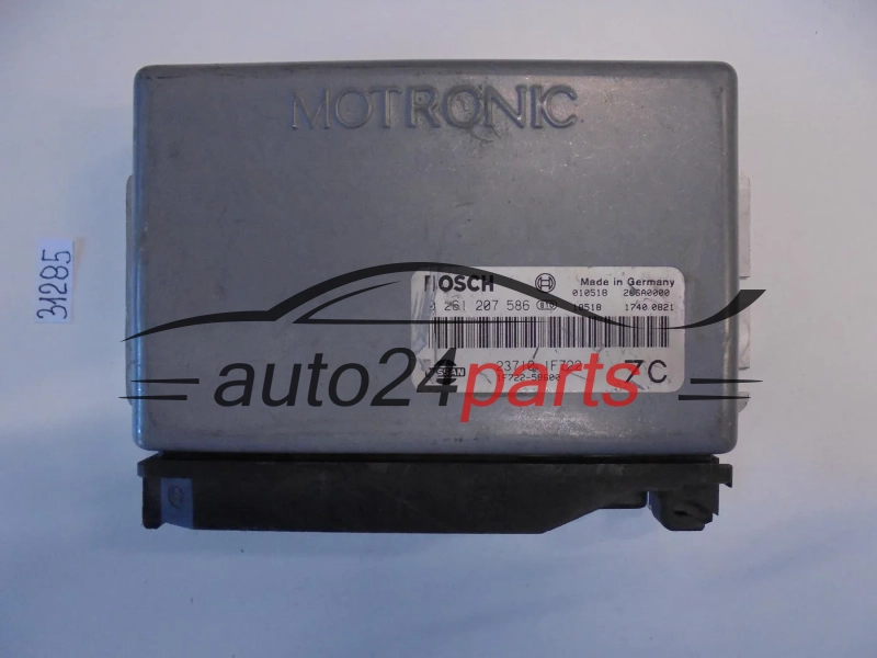 KOMPUTER STEROWNIK SILNIKA NISSAN MICRA 1.4 BOSCH 0 261 207 586, 0261207586, 23710 1F760, 237101F760 8T