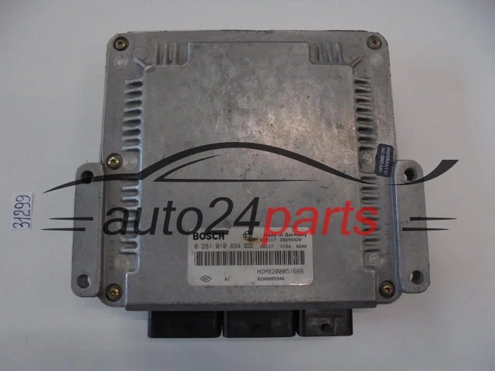 Motorsteuergerät RENAULT 0281010894 8200051666