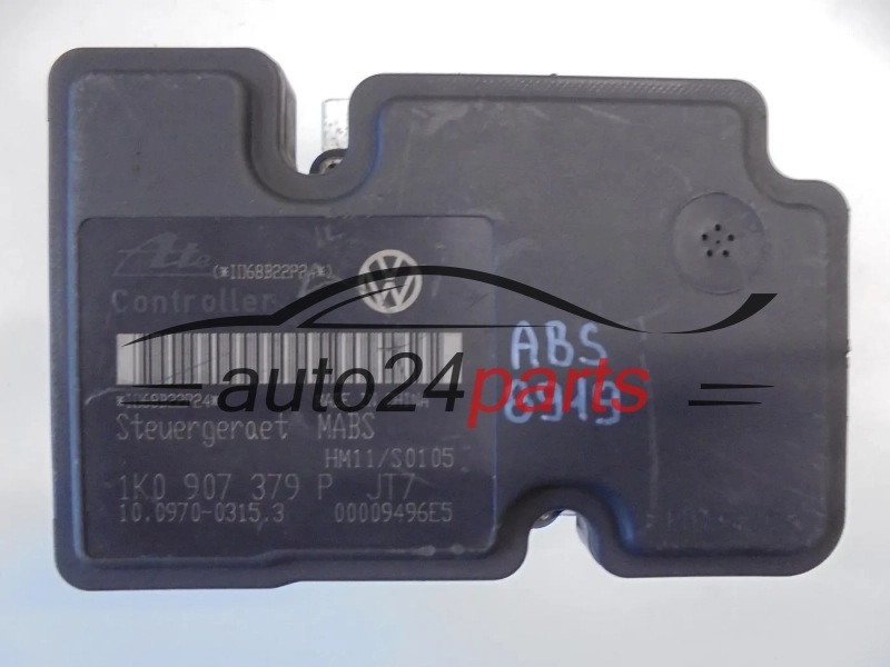 ABS POMPA I STEROWNIK VOLKSWAGEN AUDI SEAT SKODA 1K0 614 117 H, 1K0614117H, ATE 10.0207-0107.4, 10020701074, 1K0 907 379 P, 1K0907379P, ATE 10.0970-0315.3, 10097003153