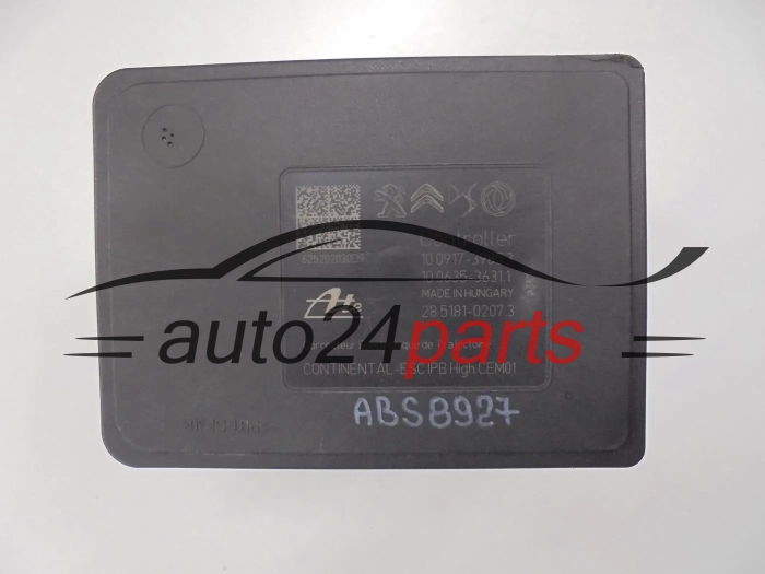 Bomba ABS y centralita CITROEN PEUGEOT OPEL FIAT 9860815480 10.0917-3985.3 10091739853