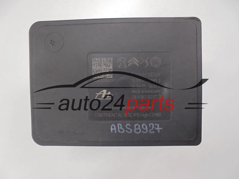 POMPA ABS I STEROWNIK CITROEN PEUGEOT OPEL FIAT 9860815480 10.0917-3985.3 10091739853