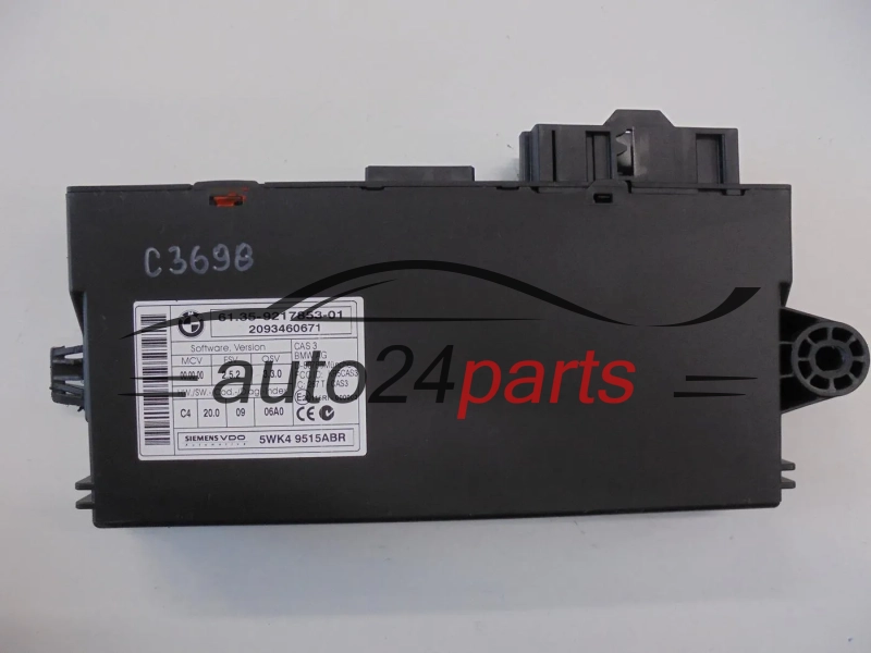 CENTRALKA MODUL CAS BMW 5WK49515ABR 61.35-9217853-01 61359217853-01