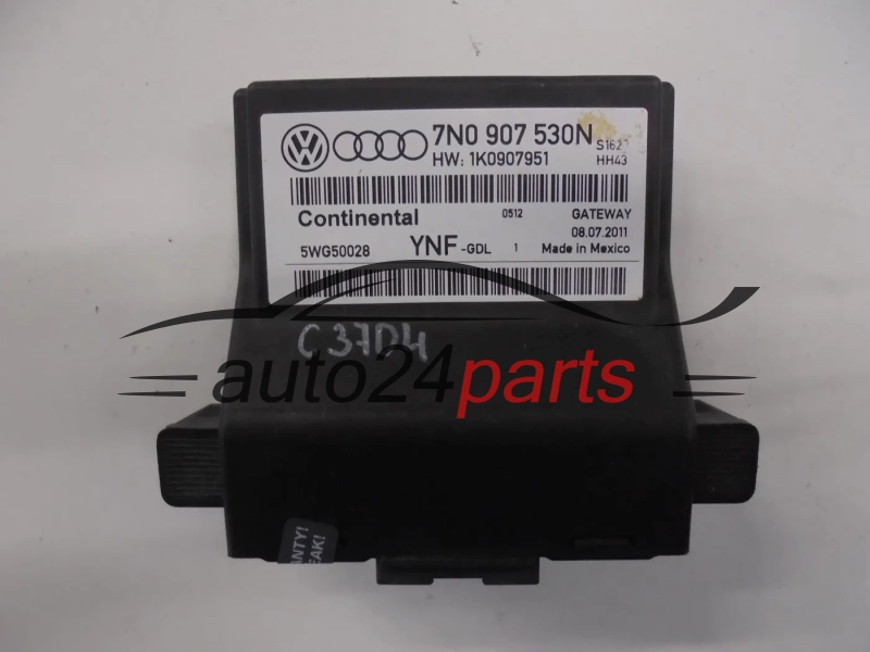 CENTRALKA MODUL GATEWAY VOLKSWAGEN 7N0907530N