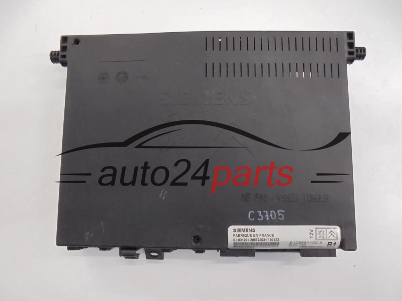CENTRALKA MODUL CITROEN PEUGEOT S108551100A 9639066380
