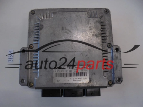 KOMPUTER STEROWNIK SILNIKA RENAULT KANGOO 1.9 DCI BOSCH 0 281 011 137, 0281011137, HOM 8200051666