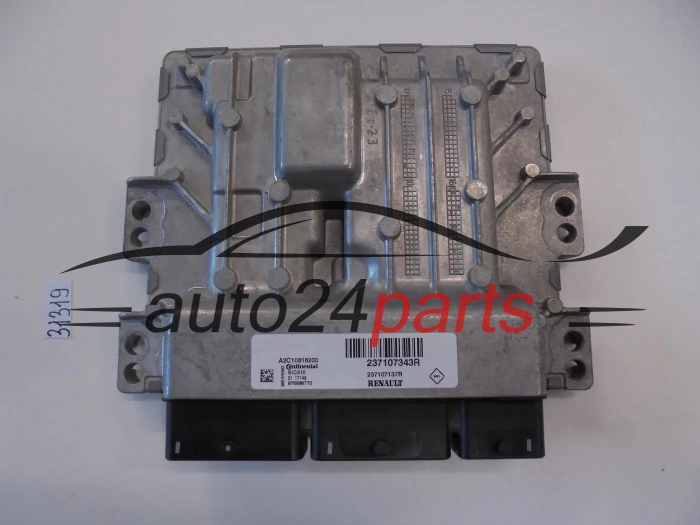 KOMPUTER STEROWNIK SILNIKA RENAULT MEGANE 237107343R, A2C10818200, SID310