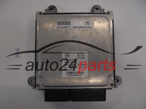 KOMPUTER STEROWNIK SILNIKA MERCEDES SPRINTER 2.2 CDI Delphi 28277619, A 651 900 06 01, A6519000601, A 651 901 94 00, A6519019400, CRD2.35