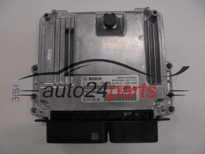 KOMPUTER STEROWNIK SILNIKA CITROEN PEUGEOT 0281034708 9827483380