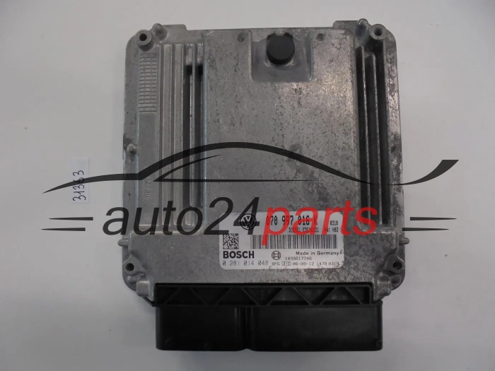 Motorsteuergerät   VW VOLKSWAGEN T5 2.5 TDI  BOSCH 0 281 014 048  0281014048  070 997 016 K  070997016K  EDC16U31