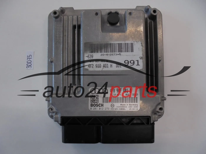 CALCULATEUR MOTEUR AUDI 0281012279 4F0907401B