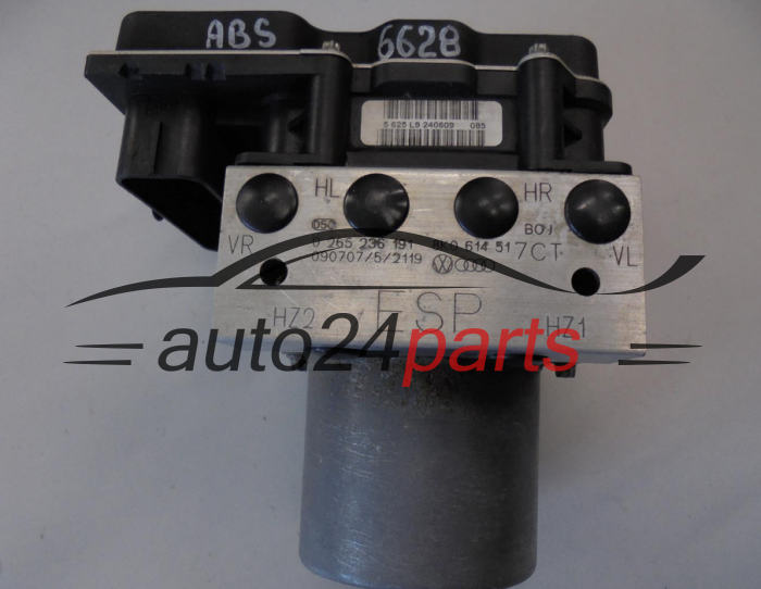 Bomba ABS y centralita AUDI 0265236191 8K0614517CT 0265951171 8K0907379AM