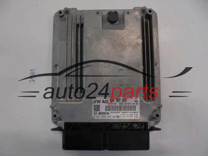 KOMPUTER STEROWNIK SILNIKA VOLKSWAGEN 0281030429 03N907309 EDC17CP74