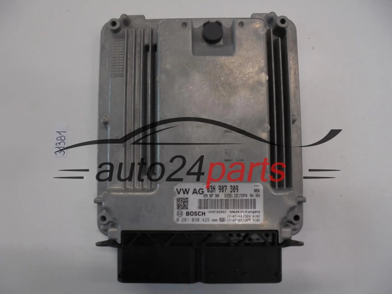 KOMPUTER STEROWNIK SILNIKA VOLKSWAGEN 0281030429 03N907309 EDC17CP74
