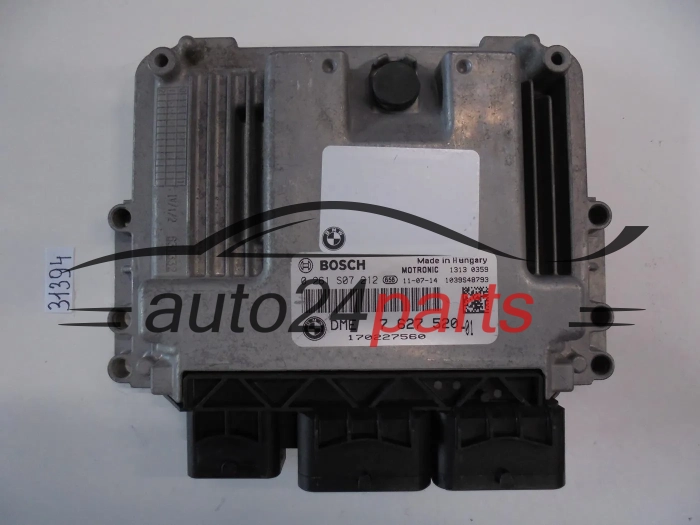 Centralita de motor MINI COOPER 0261S07212 DME7627520 7627520