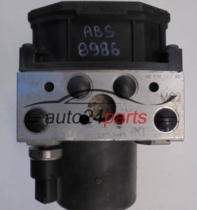 ABS POMPA I STEROWNIK PEUGEOT 0265225215 9651800780 0265950093