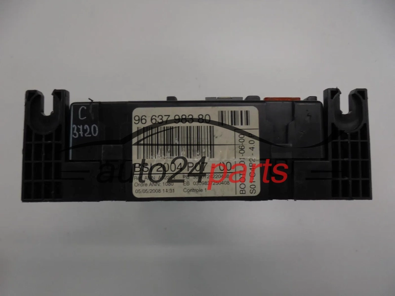 CENTRALKA MODUL BSI CITROEN PEUGEOT 96 637 983 80, 9663798380