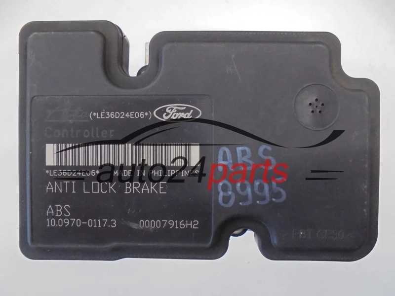 ABS POMPA I STEROWNIK FORD FUSION FoMoCo 4S61-2M110-CC, 4S612M110CC, D461 437A0-A, ATE 10.0207-0051.4, 10020700514, 10.0970-0117.3, 10097001173