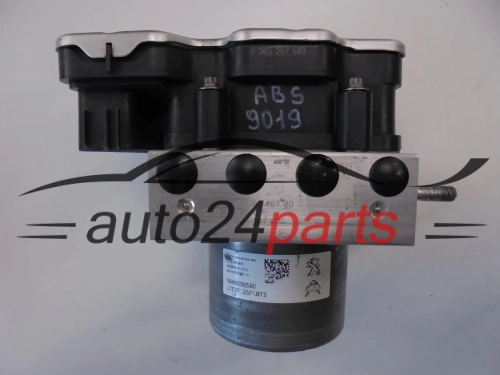ABS PUMPE UND STEUERGERÄT CITROEN PEUGEOT 0265297589 9849090580 9835146780 0265956557