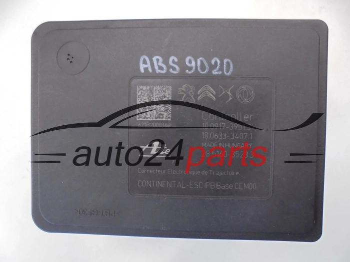 Bomba ABS y centralita CITROEN PEUGEOT 9846124980 10.0917-3951.3 10091739513