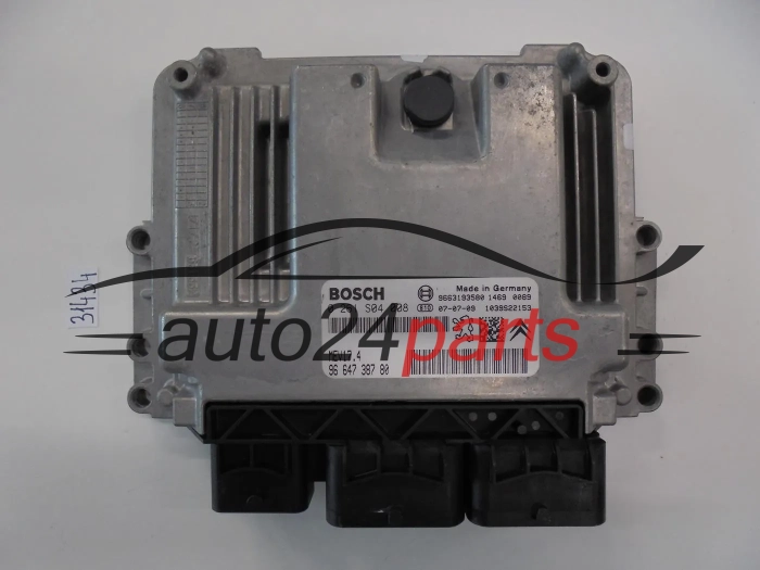 KOMPUTER STEROWNIK SILNIKA PEUGEOT 0261S04008 9664738780 9663193580