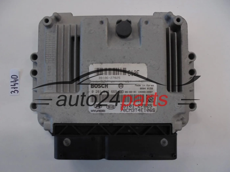 KOMPUTER STEROWNIK SILNIKA HYUNDAI SANTA FE 2.2 CRDI BOSCH 0 281 012 669, 0281012669, 39101-27825, 3910127825, 39106-27825, 3910627825