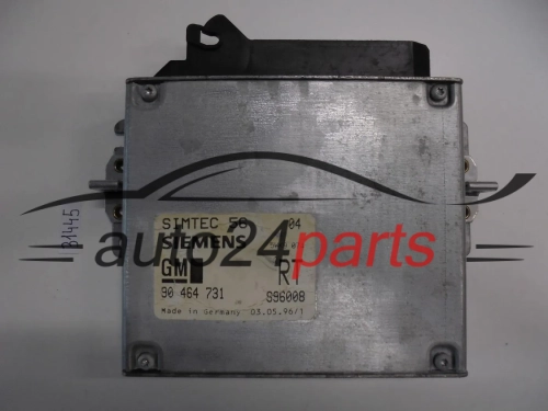 KOMPUTER STEROWNIK SILNIKA OPEL VECTRA SIEMENS 5WK9 074, 5WK9074, GM 90 464 731 RT, 90464731RT, 90464731, SIMTEC 56