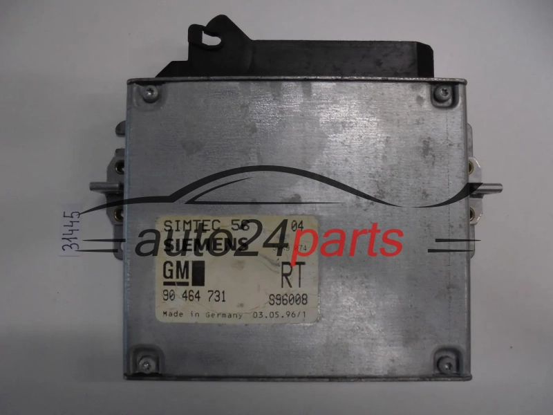 KOMPUTER STEROWNIK SILNIKA OPEL VECTRA SIEMENS 5WK9 074, 5WK9074, GM 90 464 731 RT, 90464731RT, 90464731, SIMTEC 56