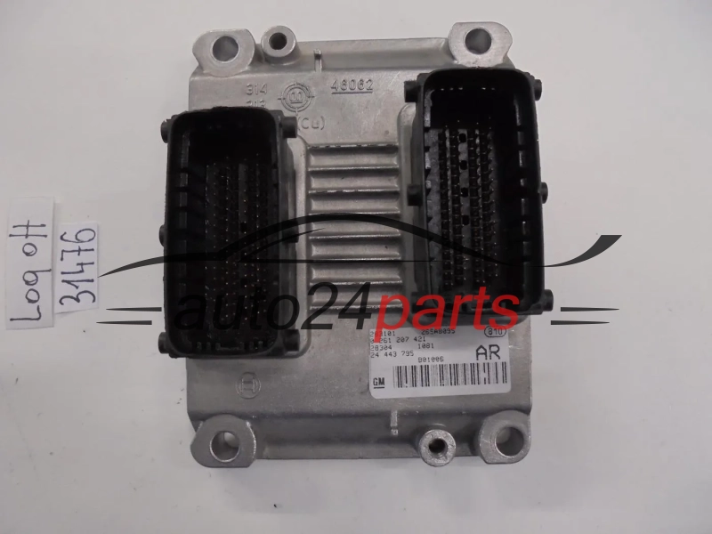 OPEL CORSA C 1.0 Z10XE BOSCH 0 261 207 421, 0261207421, GM 24 443 795 AR, 24443795AR, 24443795