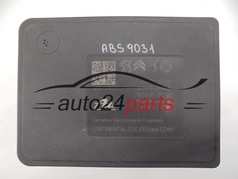 POMPA ABS I STEROWNIK CITROEN PEUGEOT 9858993780 10.0917-3981.3 10091739813