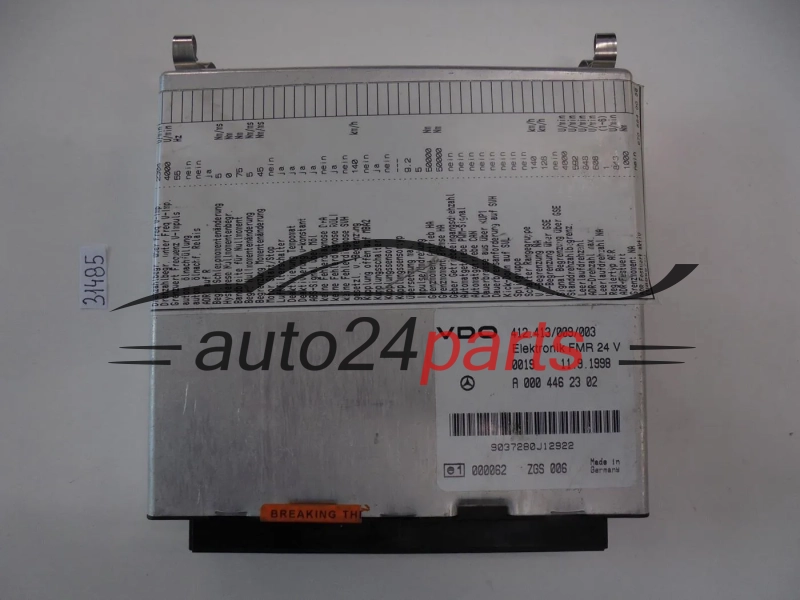 ABS STEROWNIK FMR MERCEDES ATEGO A0004462302, A 000 446 23 02, 412.413/009/003