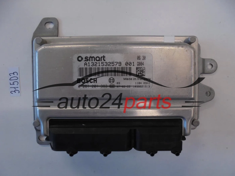 KOMPUTER STEROWNIK SILNIKA SMART FORTWO BOSCH 0 261 201 383, 0261201383, A1321532579 001